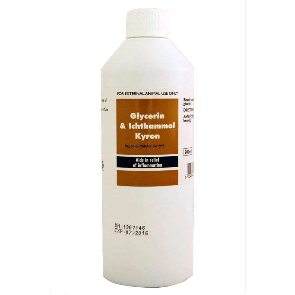 Glycerin & Ichthammol