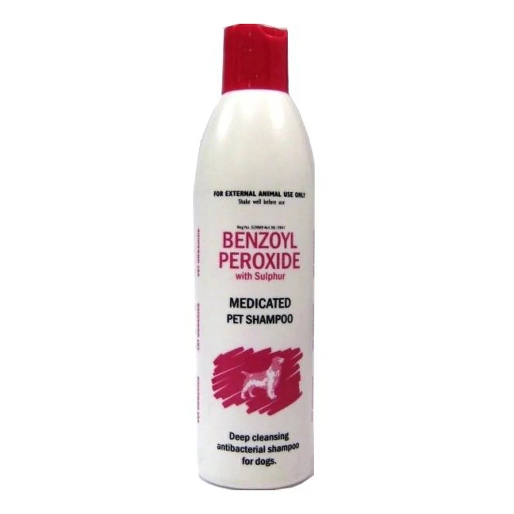 Benzoyl Peroxide medicated shampoo