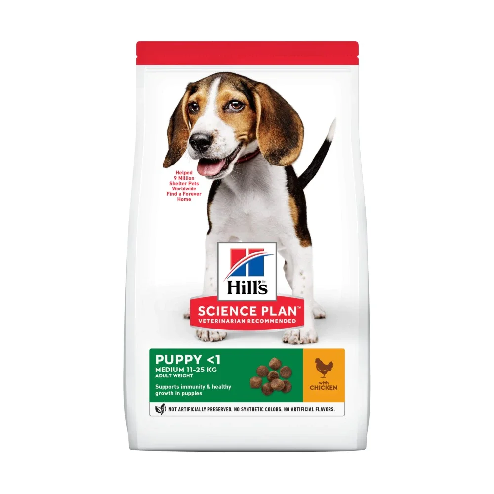 Hill's Science Plan Puppy Medium Dry Dog Food Chicken Flavour