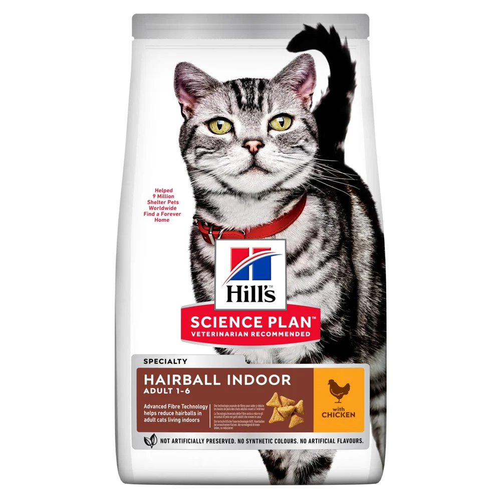 Hill's Science Plan Hairball Indoor Adult Chicken