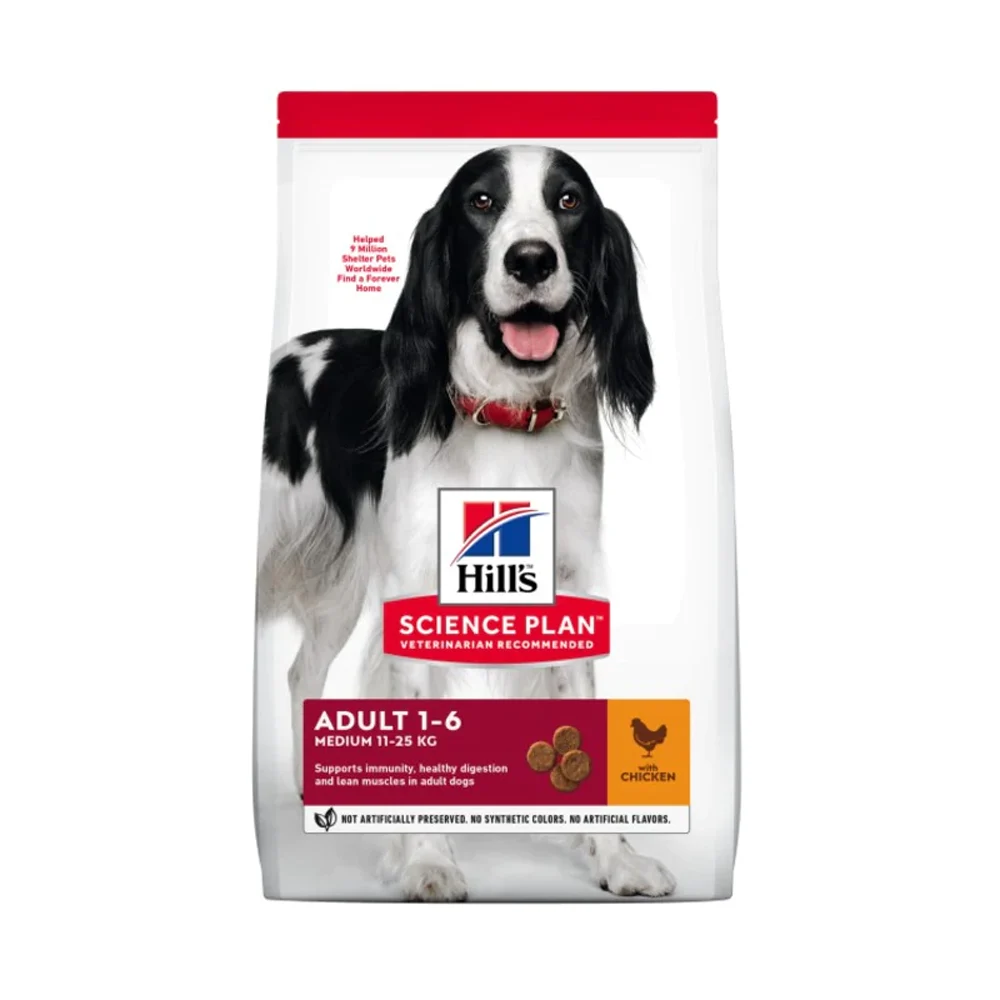 Hill's Science Plan Adult Medium Dry Dog Food Chicken Flavour