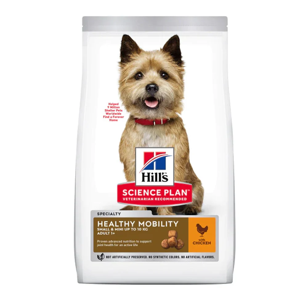Hill's Science Plan Adult Healthy Mobility Small & Mini Dry Dog Food Chicken Flavour